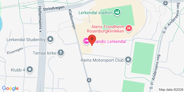 Map displaying event location