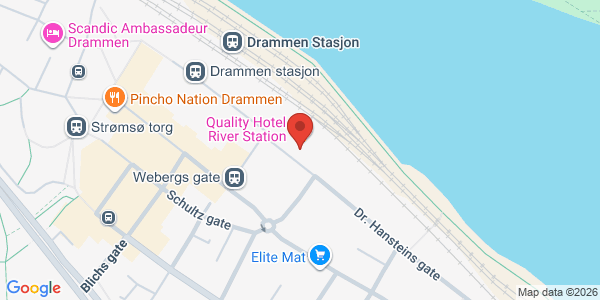 Map displaying event location