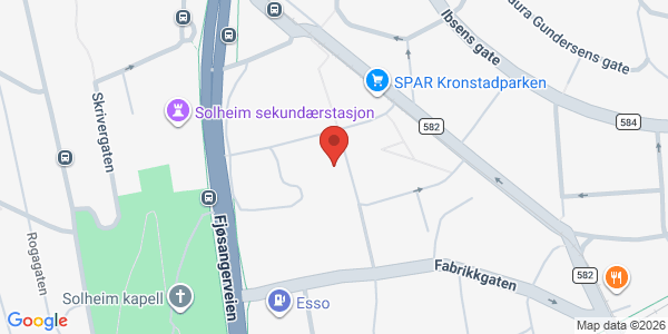 Map displaying event location