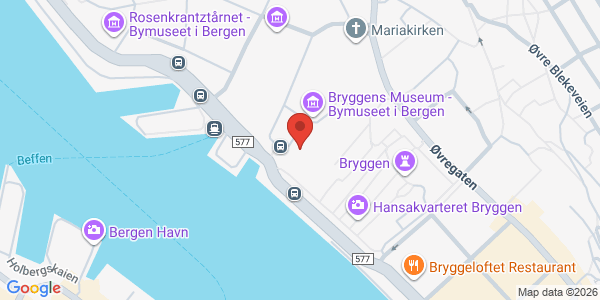 Map displaying event location