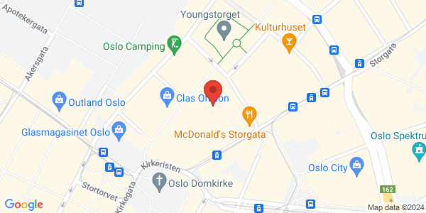 Map displaying event location