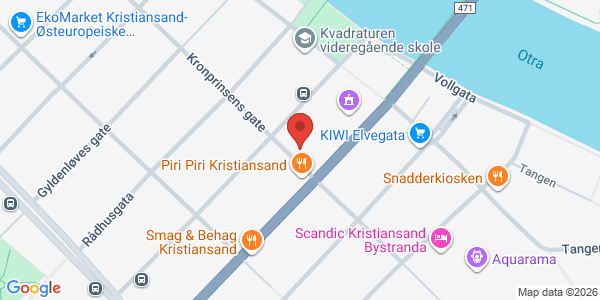 Map displaying event location