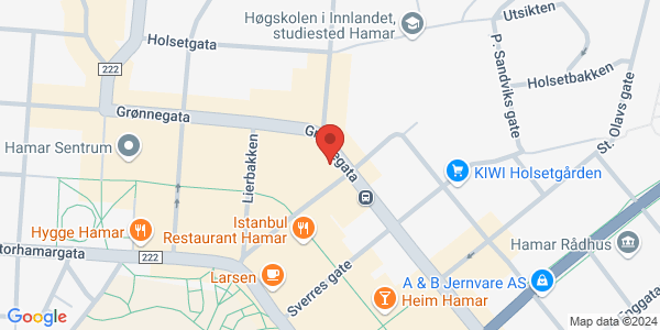 Map displaying event location