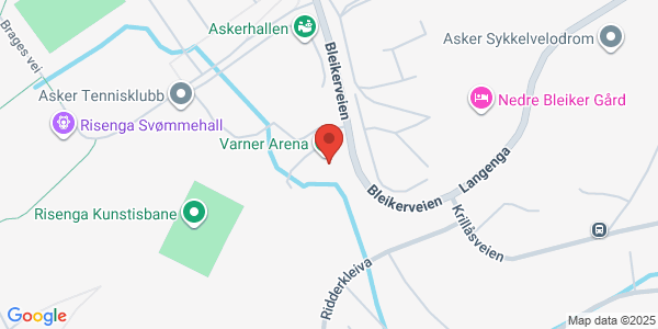 Map displaying event location