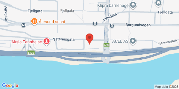 Map displaying event location