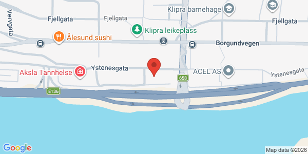 Kart som viser hvor arrangementet foregår