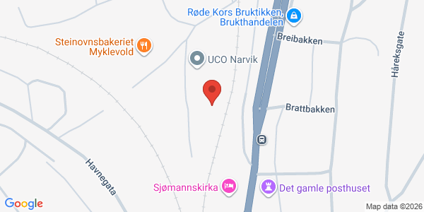 Map displaying event location