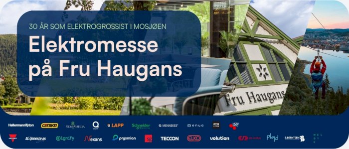 30-årsjubileum på ProffPunkt Mosjøen: Elektromesse på Fru Haugans
