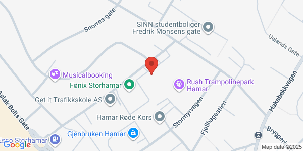 Map displaying event location