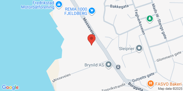 Map displaying event location