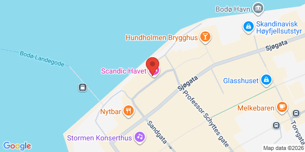 Map displaying event location