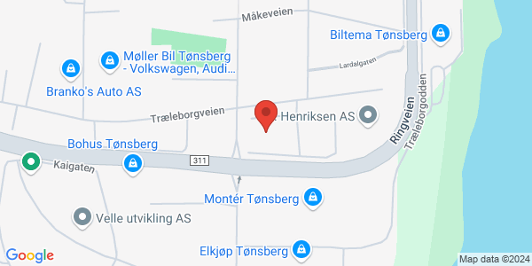 Map displaying event location