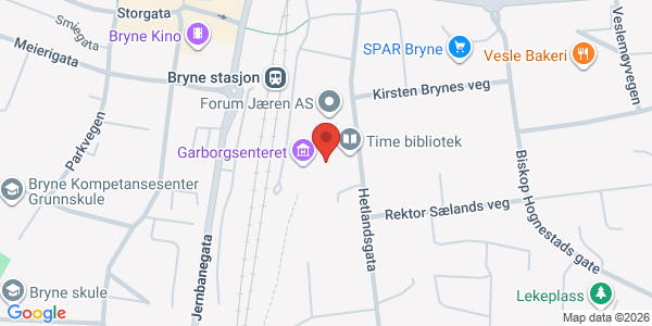 Map displaying event location