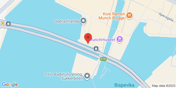 Map displaying event location
