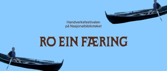 Verkstad: Ro ein færing til Hovedøya
