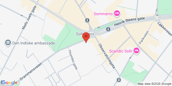 Map displaying event location
