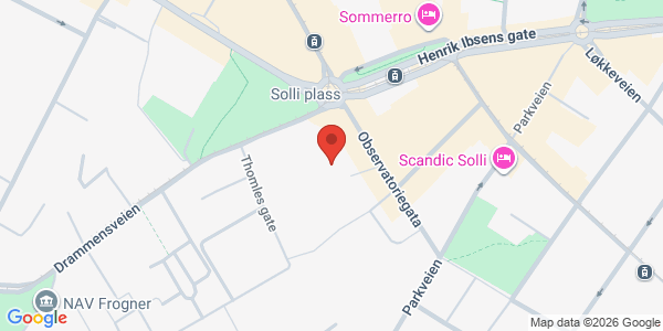 Map displaying event location