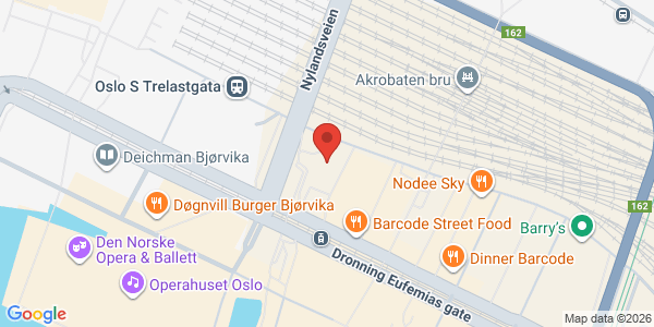 Map displaying event location