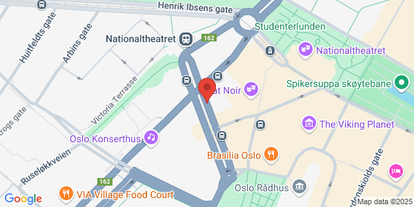 Map displaying event location