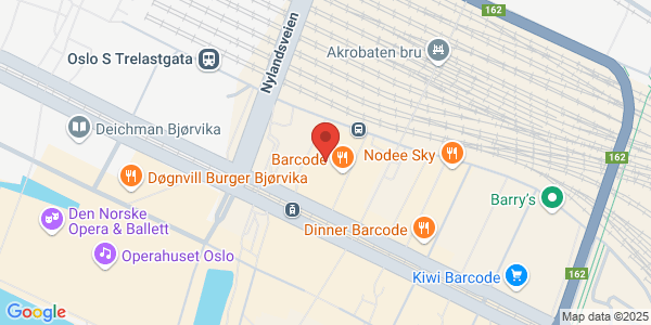 Map displaying event location