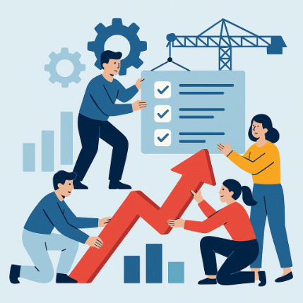 Slik løfter vi kvaliteten i kommunale byggeprosjekter:  veien videre for NKF Prosjekthjelper