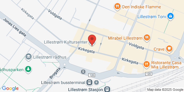 Map displaying event location