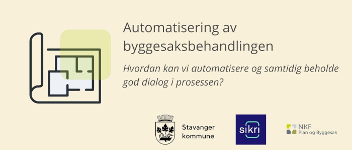 Gratiswebinar med Sikri: Automatisering av byggesaksbehandlingen