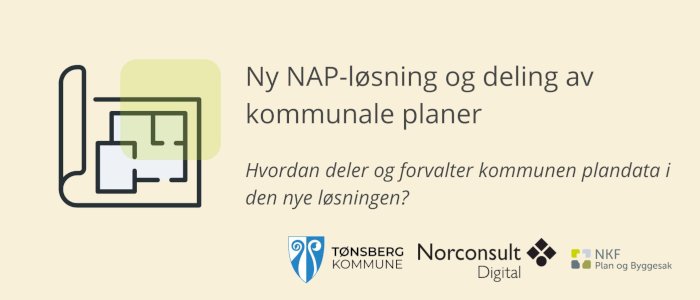 Gratiswebinar med Norconsult: Ny NAP-løsning og deling av kommunale planer