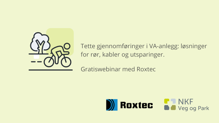 Tette gjennomføringer i VA-anlegg: løsninger for rør, kabler og utsparinger med Roxtec