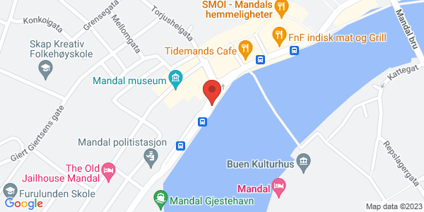 Map displaying event location