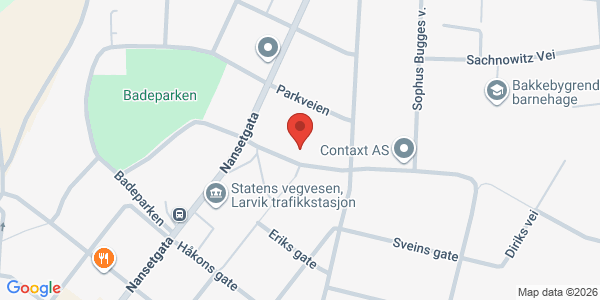 Kart som viser hvor arrangementet foregår