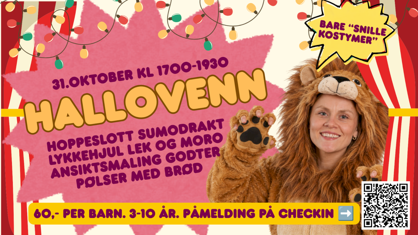 Hallovenn i Betania Larvik 2026