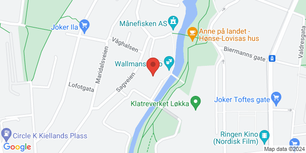 Map displaying event location