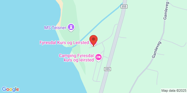 Map displaying event location