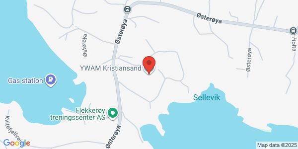 Kart som viser hvor arrangementet foregår