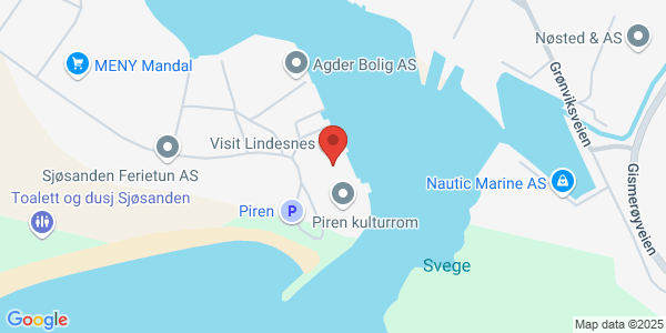 Kart som viser hvor arrangementet foregår