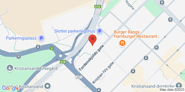 Map displaying event location