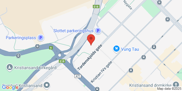 Map displaying event location