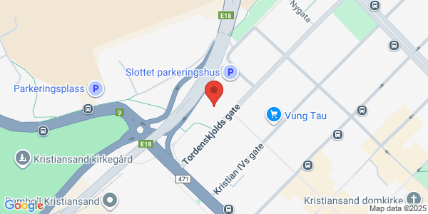 Map displaying event location