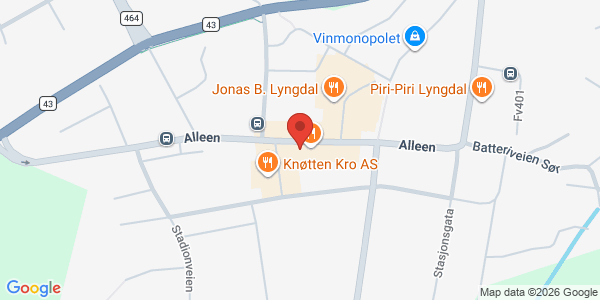 Map displaying event location