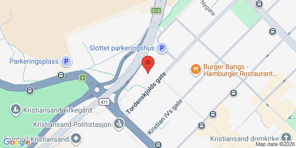 Map displaying event location