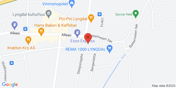 Map displaying event location