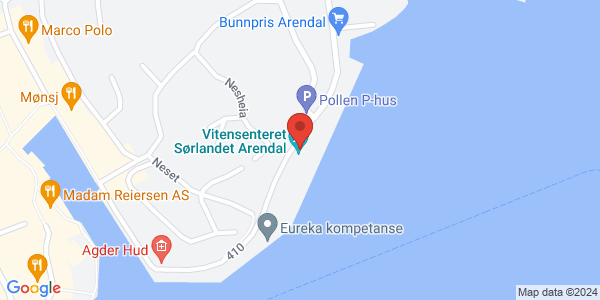 Map displaying event location