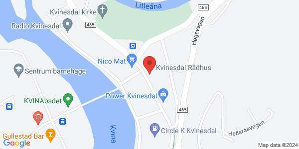 Map displaying event location