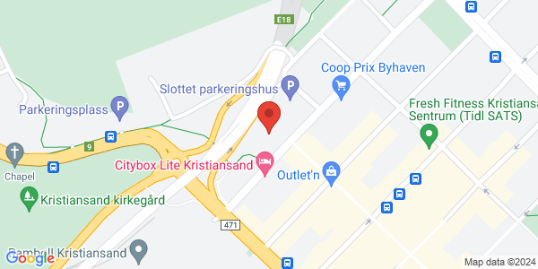 Map displaying event location