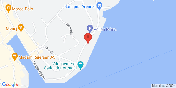 Map displaying event location