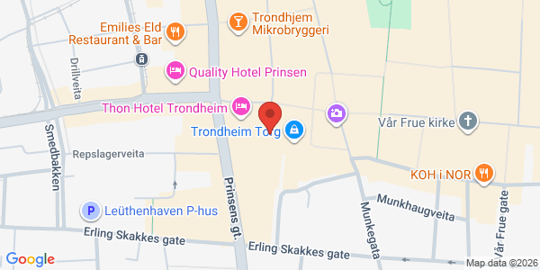 Map displaying event location