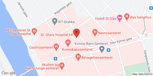Map displaying event location