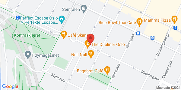 Map displaying event location