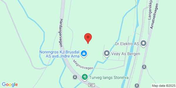 Map displaying event location